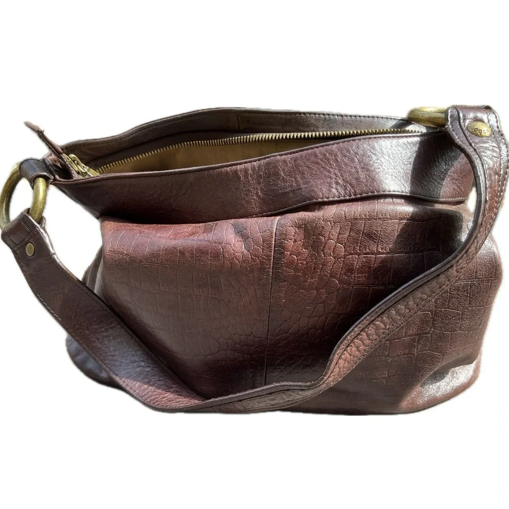 Hobo International Pleated Leather Bag